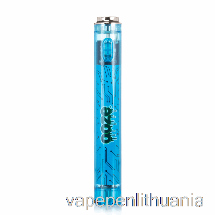 Ooze Slim 400mah Skaidrus 510 Vape Akumuliatorius Sapphire Blue Vape Skystis